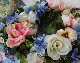 Floral Wreath, Floral Garden Crown