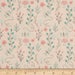 fabric pink patchwork cotton child Little ones Mushrooms Fabric Editions