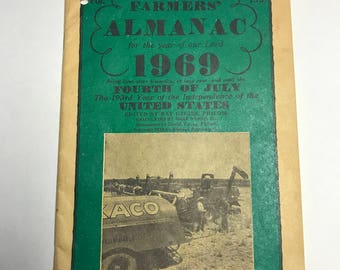 1969 Farmers Almanac Volume 152