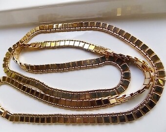 Sale Vintage 27 7/8" Monet Fancy Link Necklace