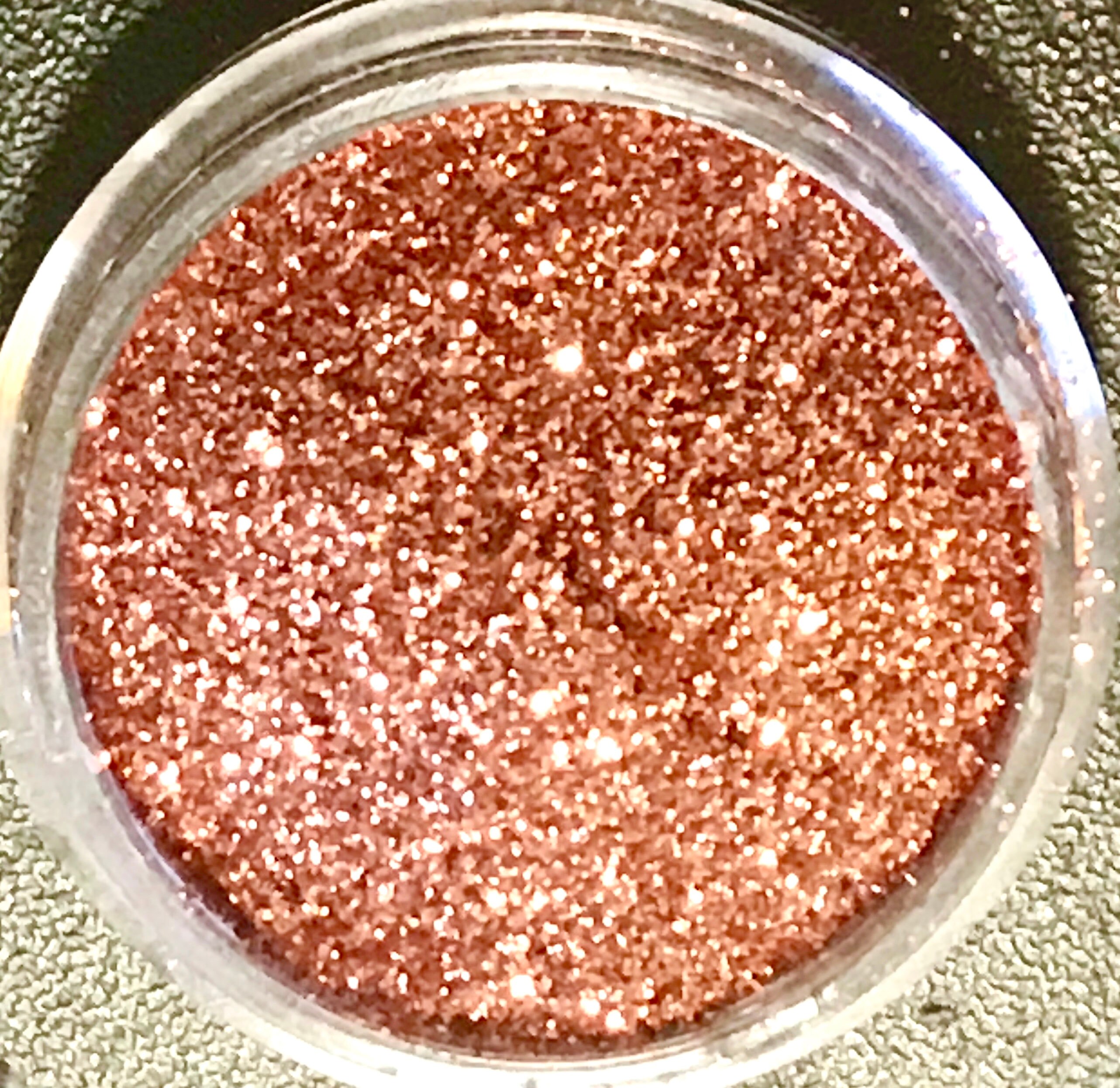 Rose Gold Edible Glitter 6 Grams Copper