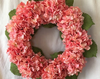 Spring Wreaths - Front Door Wreaths - Summer Door Wreaths - Spring Door Wreaths - Hydrangea Wreaths - Easter Wreaths - Mother's Day Wreaths