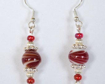 Glass Bead Earrings