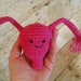 uterus stuffed toy