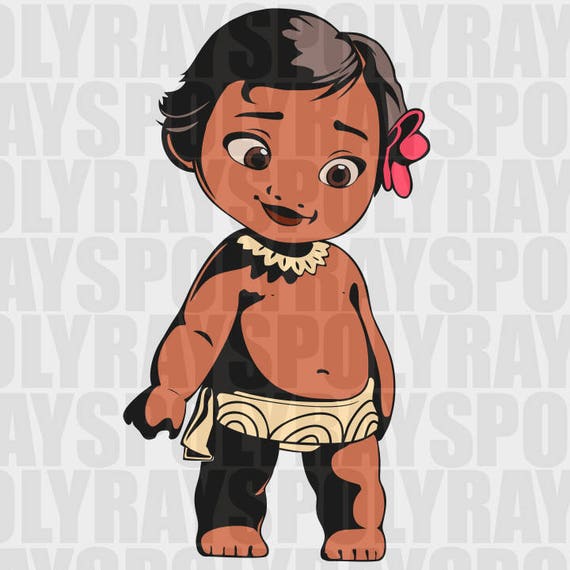 Download Moana svg, clipart, digital download, Baby Moana Kid ...