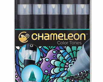 Chameleon Pens-Set of 5-cool tones