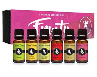 Fruit Scent Set 6 Fragrance Oil Candle Making - Scents for Candles Scents for Soap - Perfume scents - Candle scent lotion scent fragrance