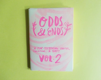 Odds and Ends: Vol. 2 A6 Risograph Zine
