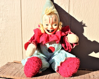 gund clown doll