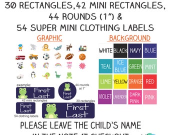 Daycare labels | Etsy