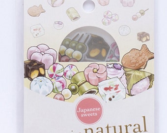 30pcs Kawaii Japanese Sweets Candies PVC Pack