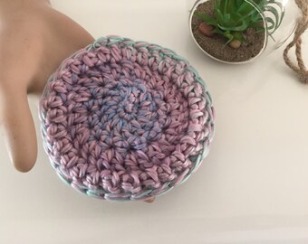 sustainable eco-friendly sponge tawashi Scrubbies handmade