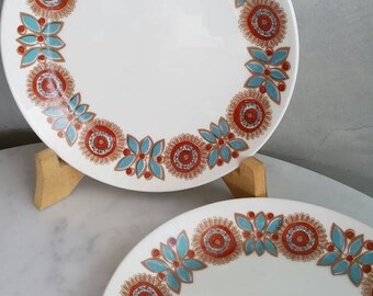Figgjo Flint Norway Dessert Plate "Astrid" Pattern. Designed by Turi Gramstad Oliver at 1960s