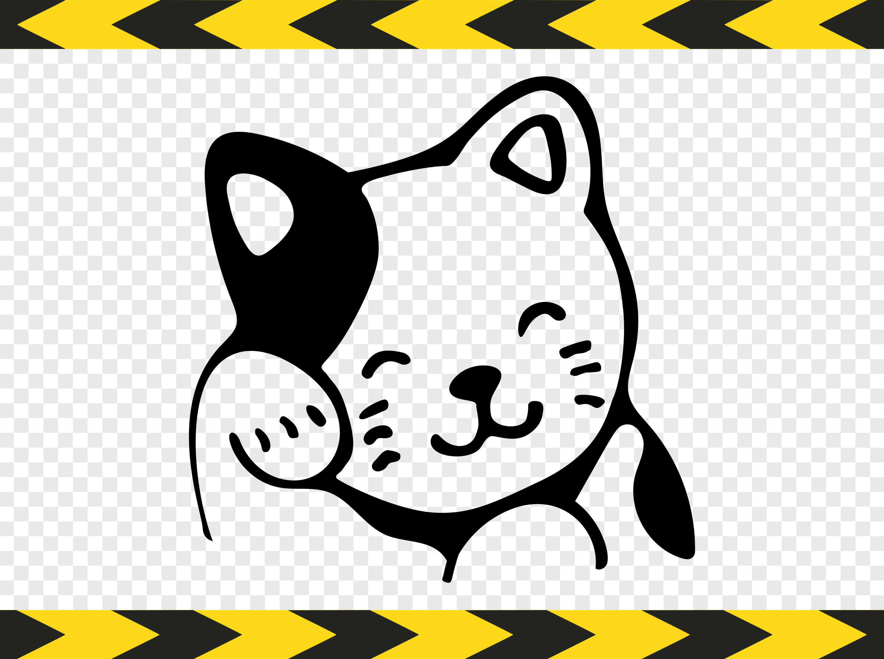 Download Kitten Svg Cat Clipart Cricut designs Silhouette files Decal