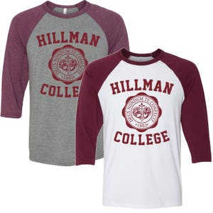 hillman college t shirt