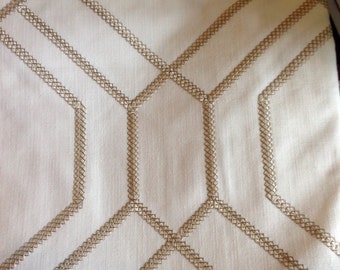Custom Curtains,New! Up to 10% Off Custom Drapery, Geometric Pattern, Window Treatments, Modern Fabric, Designer Favorite, *Geometric Quinn*