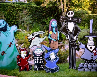 Nightmare Before Christmas Lawn decorations