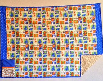 Noah's Ark Quilt Set w/Pillowcase