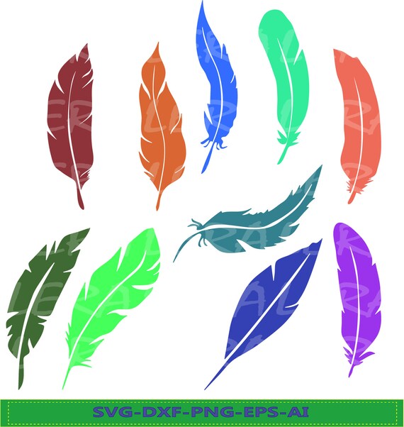 Download 60 % OFF Feathers SVG Tribal Indian Feather Silhouette