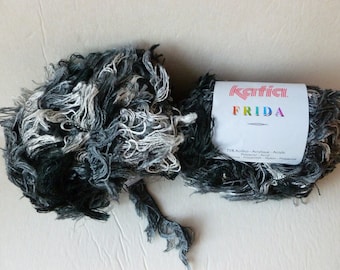Yarn Sale - Grey and Black 77 Frida by Katia