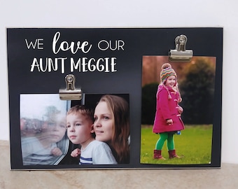 Auntie Gift Photo Frame, Birthday Gift For Aunt, Personalized Picture Frame Gift For Auntie, Aunt Picture Frame, Birthday Gift For Auntie