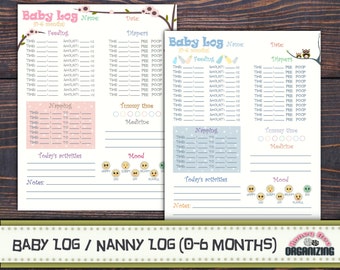 baby daily schedule template