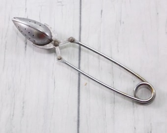 Antique spoon collectible tea lovers party hole spoons tea bag infuser strainer spoon accessory vintage spoons kitchenware tea maker service
