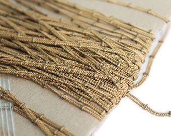 fancy brass chain 1 meter