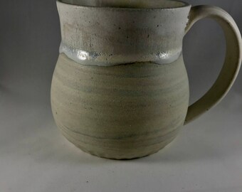 10 oz Handmade Pottery Mug, Clay Mug, Stoneware Mug, Handmade Mug, Pottery Coffee Mug, Handmade Coffee Mug, Coffee Cup, Stoneware Coffee Cup