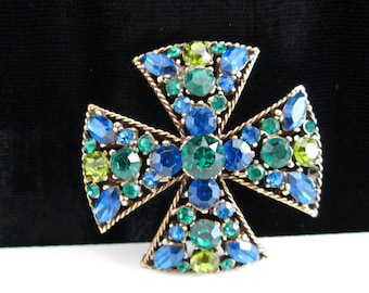 Maltese Cross Brooch