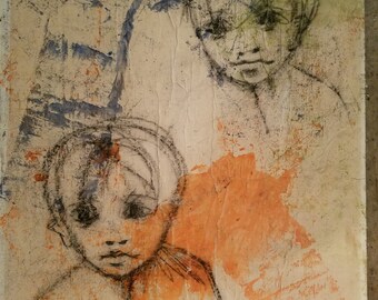 Charcoal and Chalk Drawing