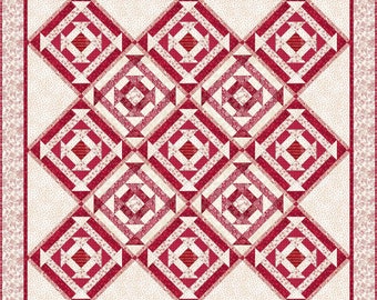 Churn It Up Quilt Kit - Featuring The Little Things Fabrics by Robin Kingsley of Bird Brain Designs - 52" x 52" - Maywood Studio