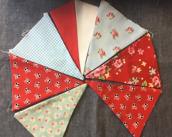 Multi Style Bunting Flags - 7 Flags