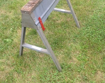 Sawhook. Keep your saw handy right on your sawhorse. Hang it on your sawhorse to have your saw inches from your hand.