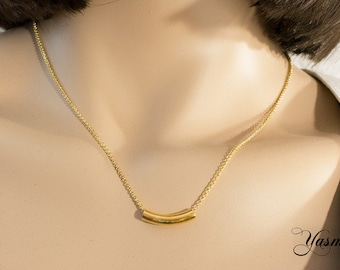 Gold plated tube