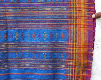 Traditional Handwoven Silk & Wool Stole
