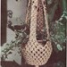 INSTANT DOWNLOAD, Vintage Pattern, Macrame plant hanger pattern , pdf pattern