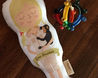 Feminist Plush Jane Goodall