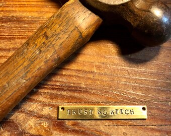 TRUST NO WITCH Necklace