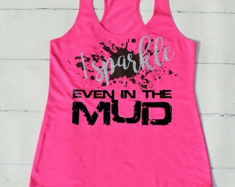 race for life pretty muddy t shirt