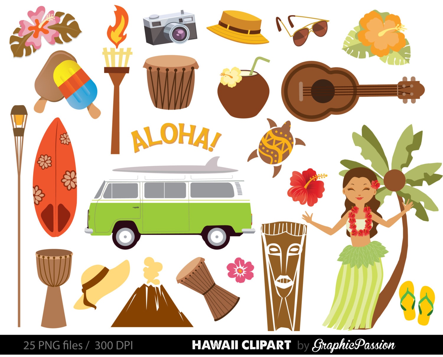 Download Hawaiian Luau Party clip art Luau clipart Luau clip art