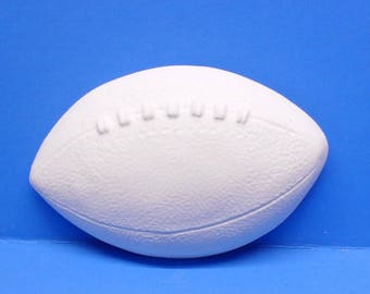 Ready To Paint/DIY/Plaster/ChalkWare/PlasterCraft Flat Back Magnet Football #214