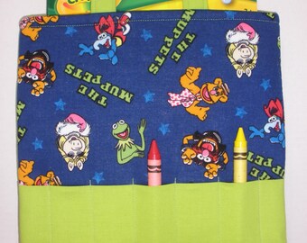 Muppets Crayon Tote