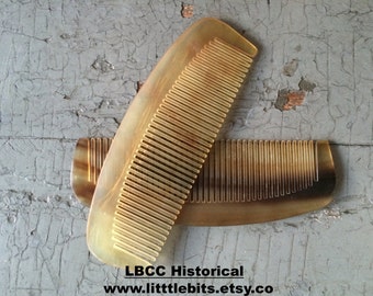 A Fine Horn Comb Historical Gentleman's Holiday Gift