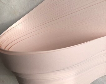 Clearance * 3/4" Weaving Star Paper ~Pale Pink (52 strips)