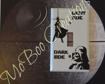 Light Side/Dark Side light switch cover
