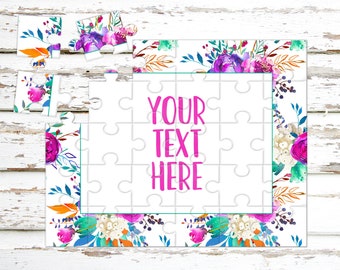 Create Your Own Puzzle - Pregnancy Announcement - Custom Puzzle - Personalized Puzzle - Announcement Ideas - Wedding Announcement - CYOP0070