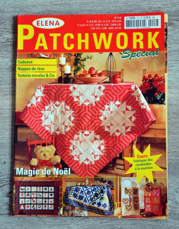 Magazine Elena patchwork 2H Spécial magie de Noël