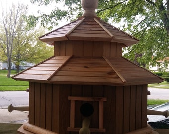 Reclaimed Cedar Octagon Birdhouse