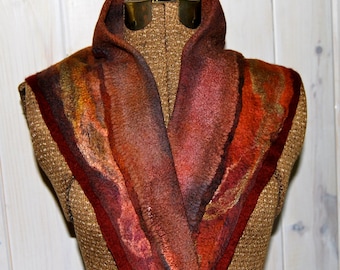 Nuno Felted Scarf and Cowl